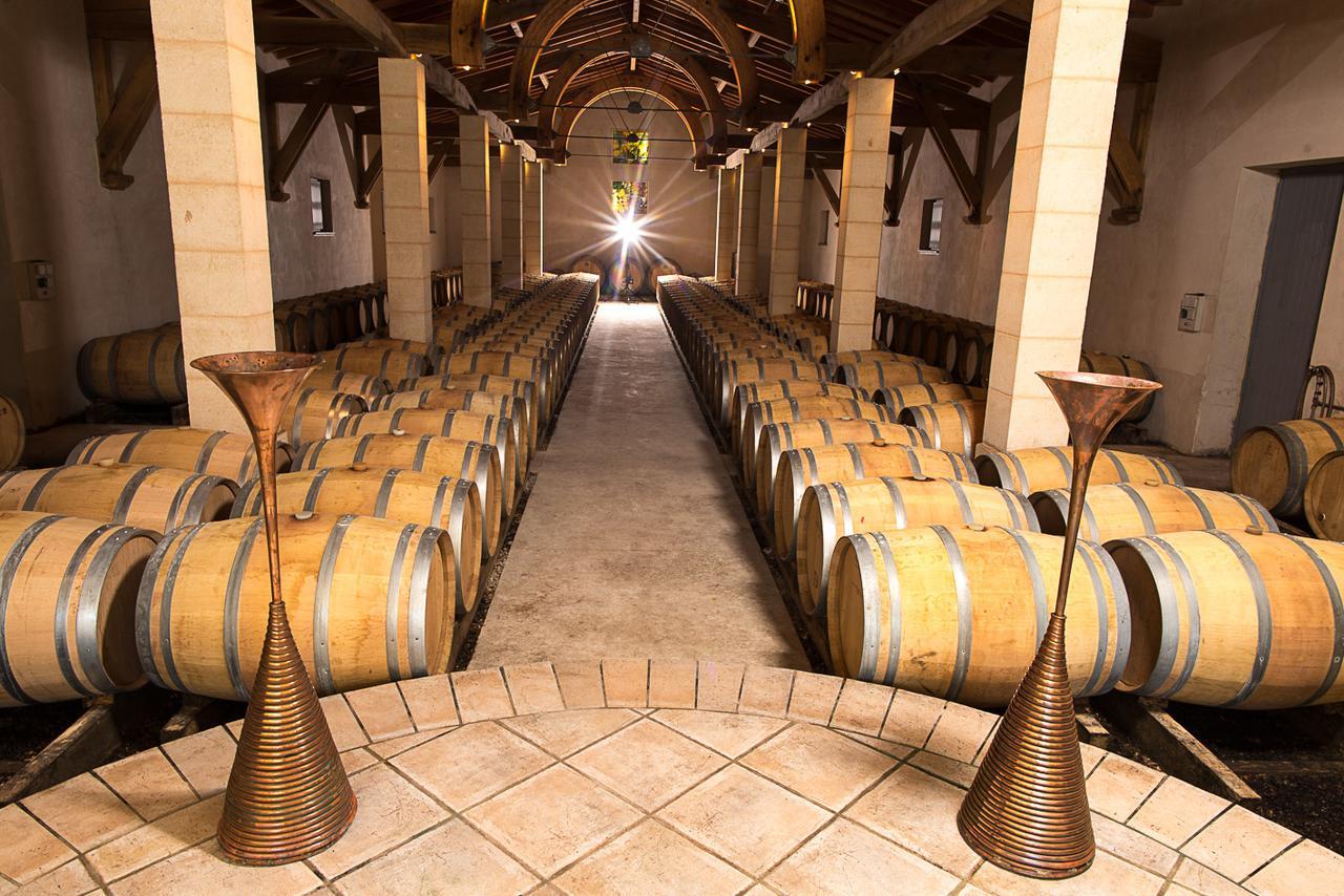 Les Cinq Sens Du Chateau Mayne Lalande Hotell Castelnau-de-Médoc Exteriör bild
